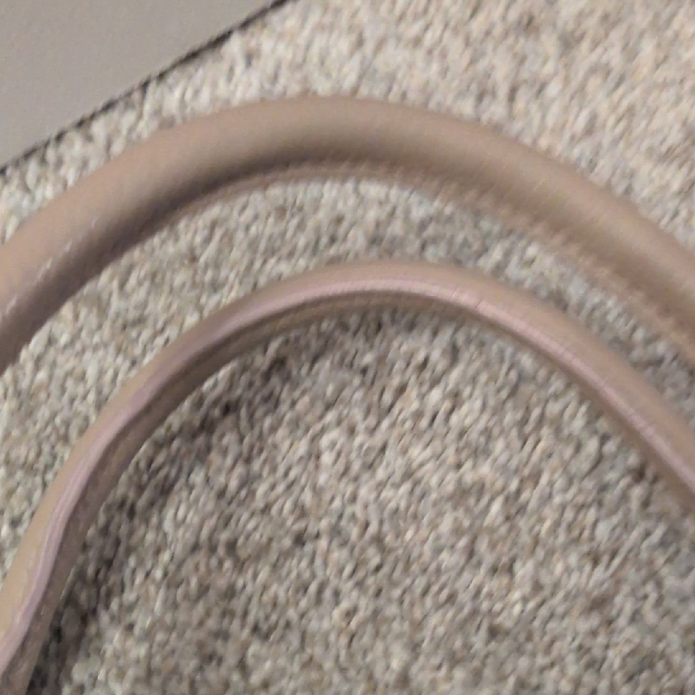 Cream Leather Women's Bag - Picture 13 of 14